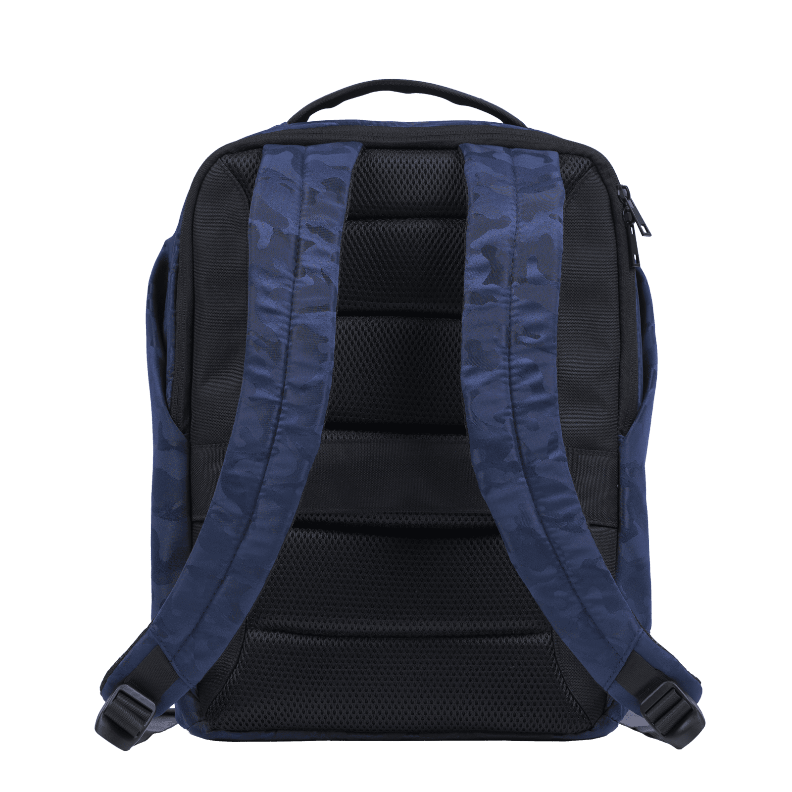 LUCKMAN Mochila para Laptop hasta 15.6 Pulgadas, Moderna Antirrobo, Múltiples Compartimentos, Backpack Hombre Ejecutiva, Escolar de Viaje, Funcional Resistente, Repelente al Agua - Mateo, Azul Militar