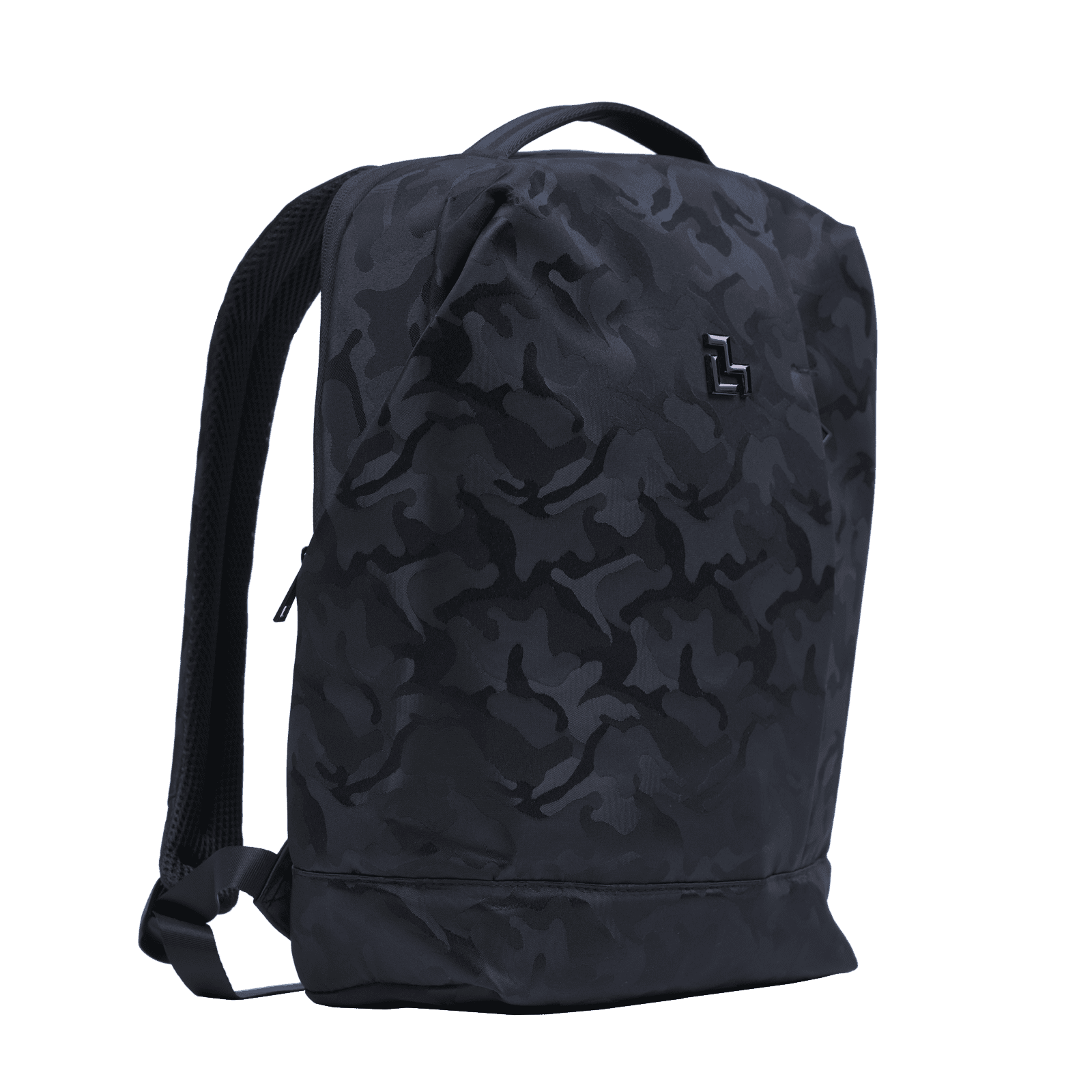 LUCKMAN Mochila para Laptop hasta 15.6 Pulgadas, Moderna Antirrobo, Múltiples Compartimentos, Backpack Hombre Ejecutiva, Escolar de Viaje, Funcional Resistente, Repelente al Agua - Mateo, Negro Militar