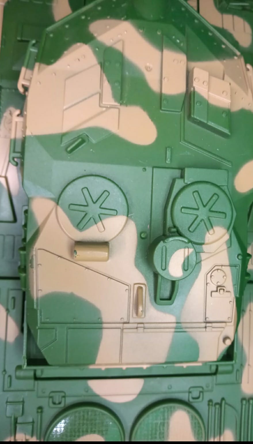 Tanque De Guerra Robot Transformable Radio Control Niños Verde Oscuro