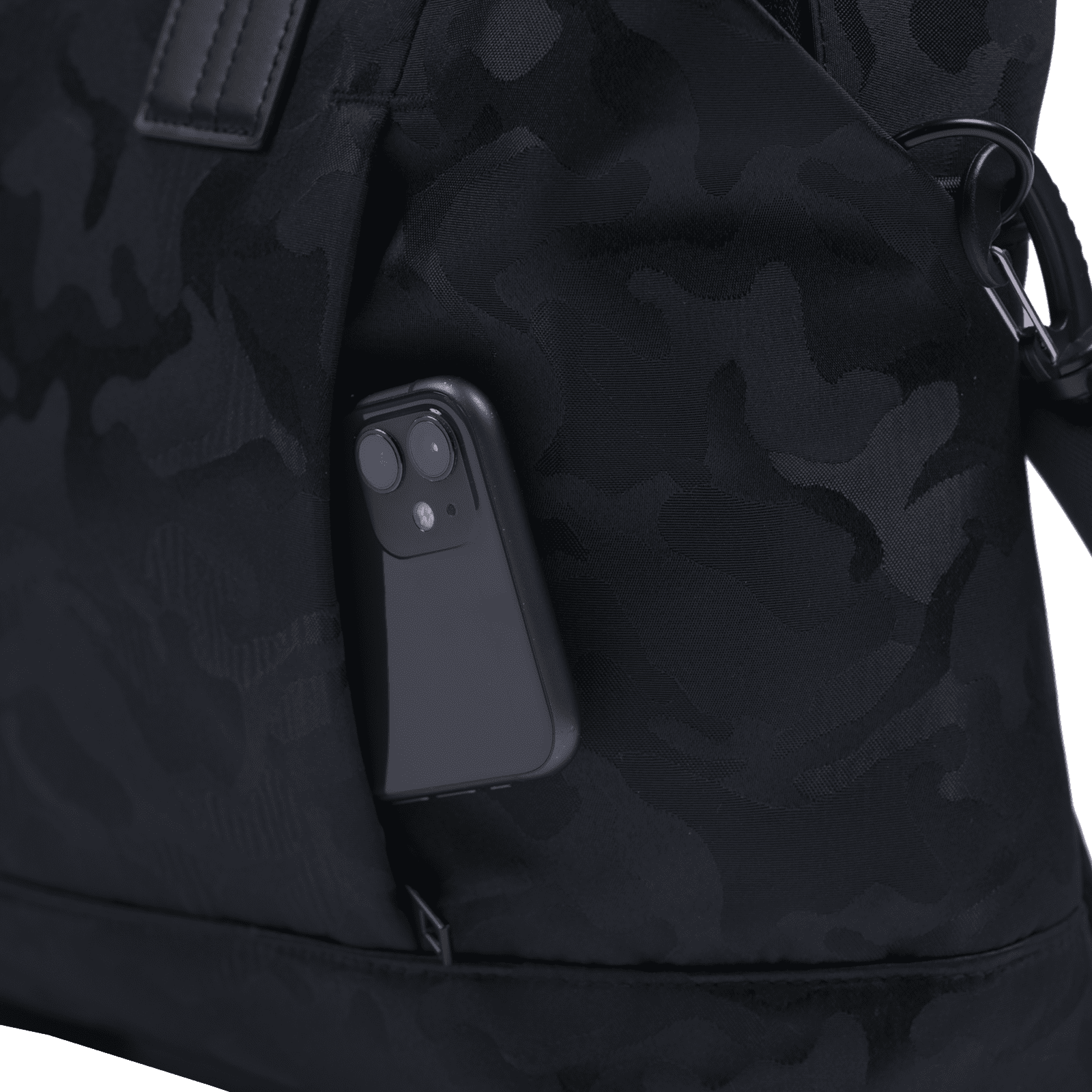LUCKMAN Portafolio para Hombre tipo Maletín Ejecutivo, ideal como Funda y Mochila para Laptop hasta 15.6 Pulgadas - Modelo Dante Negro Militar