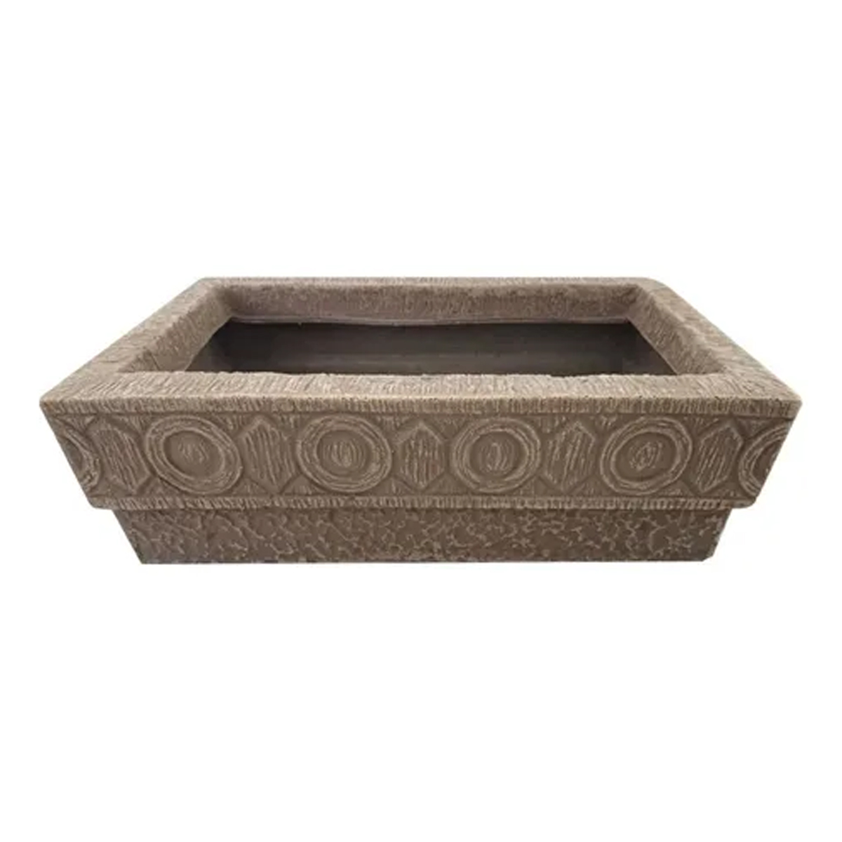Maceta Minimalista Tipo Jardinera 16.5 X 30 X 8.5 Cm