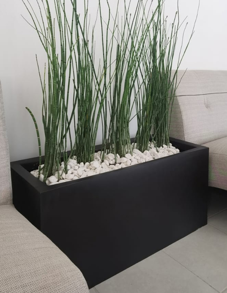 Maceta Minimalista Jardinera Mejor Que Fibra De Vidrio 