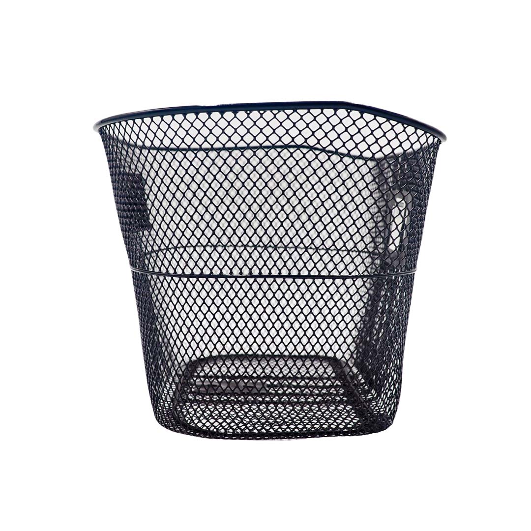 Canasta Canastilla Para Bicicleta R24 Incluye Soportes Negra