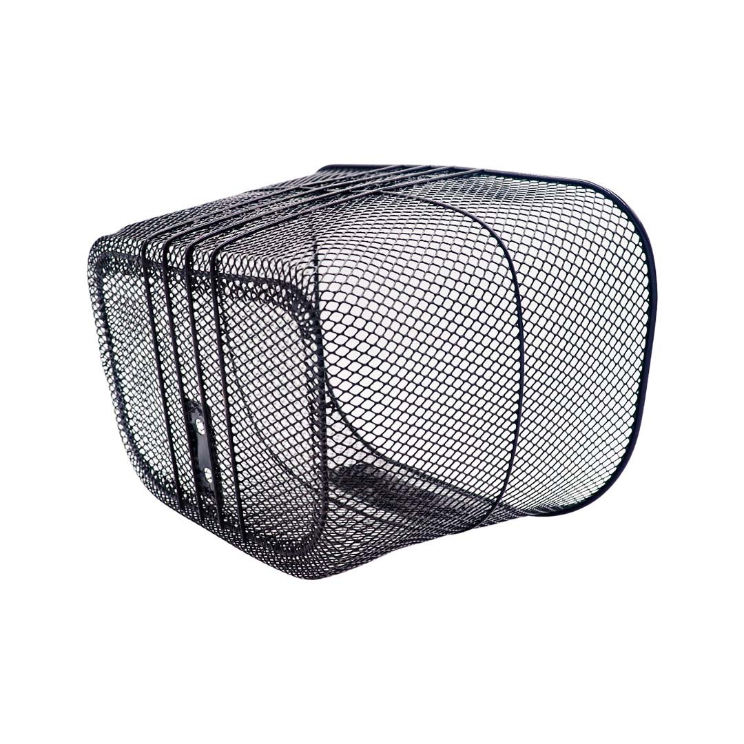 Canasta Canastilla Para Bicicleta R24 Incluye Soportes Negra