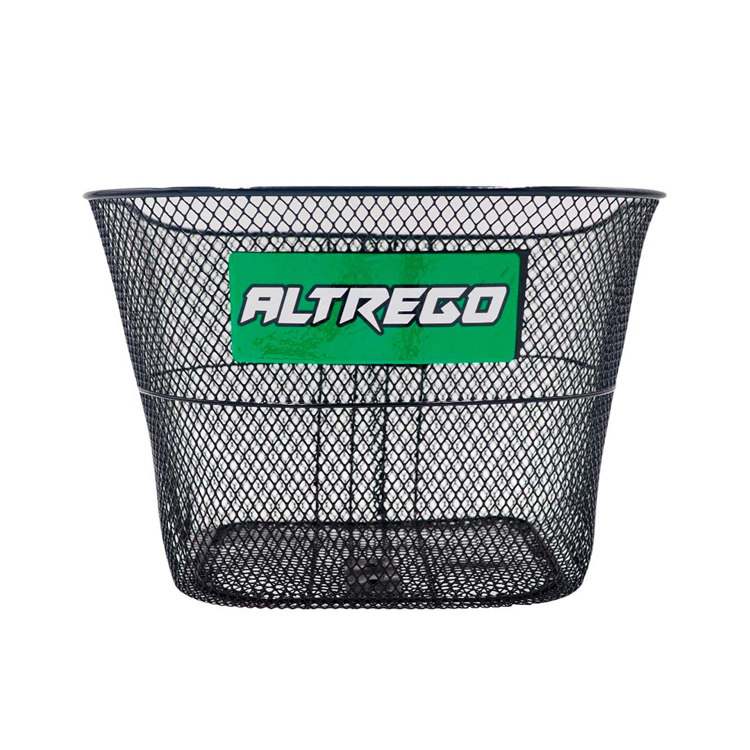 Canasta Canastilla Para Bicicleta R20 Incluye Soportes Negra