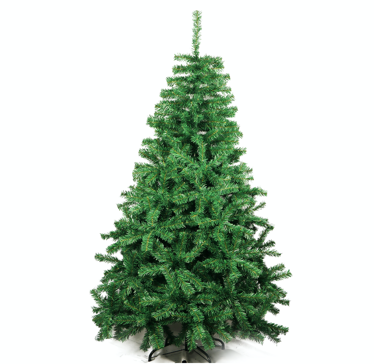 Medio árbol De Navidad | Árbol De Fiestas Artificial Con Soporte PVC Rosa 180 Cm CFW134152