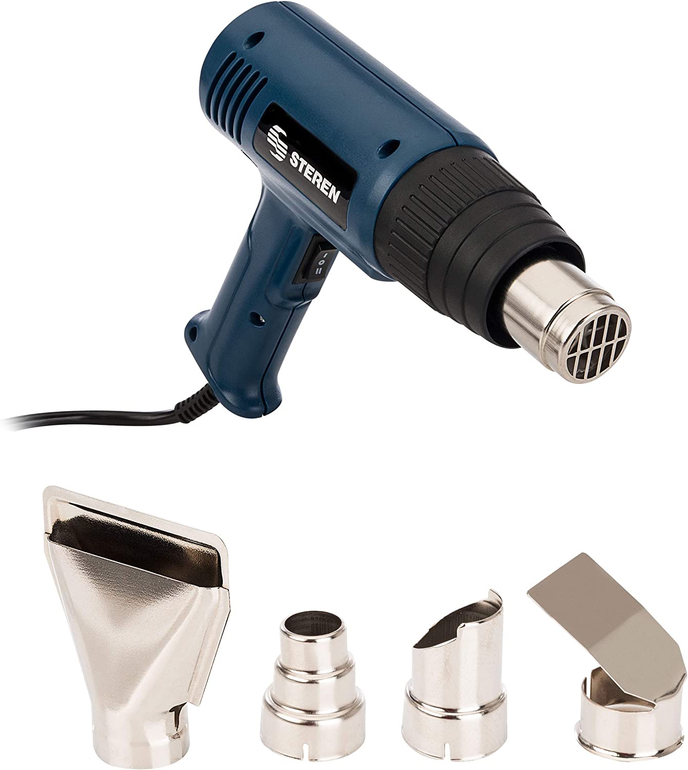 Pistola De Aire Caliente Steren Her-260 C/ Ajuste De Calor