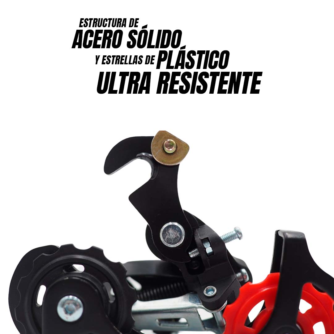 Cambio Desviador Bicicleta Trasero Largo Con Patas