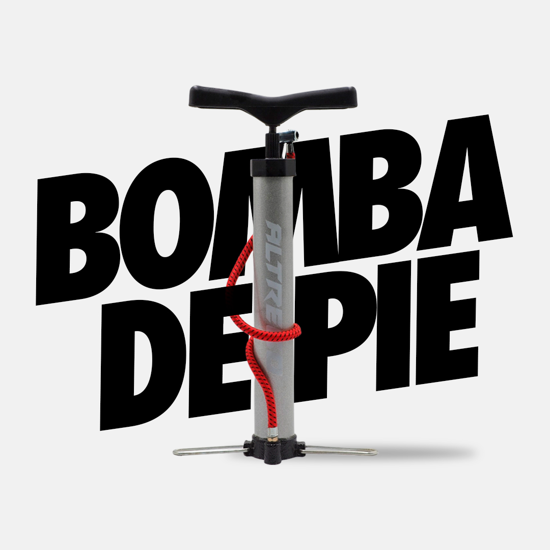 Bomba De Aire Bicicleta De Pie Ciclismo