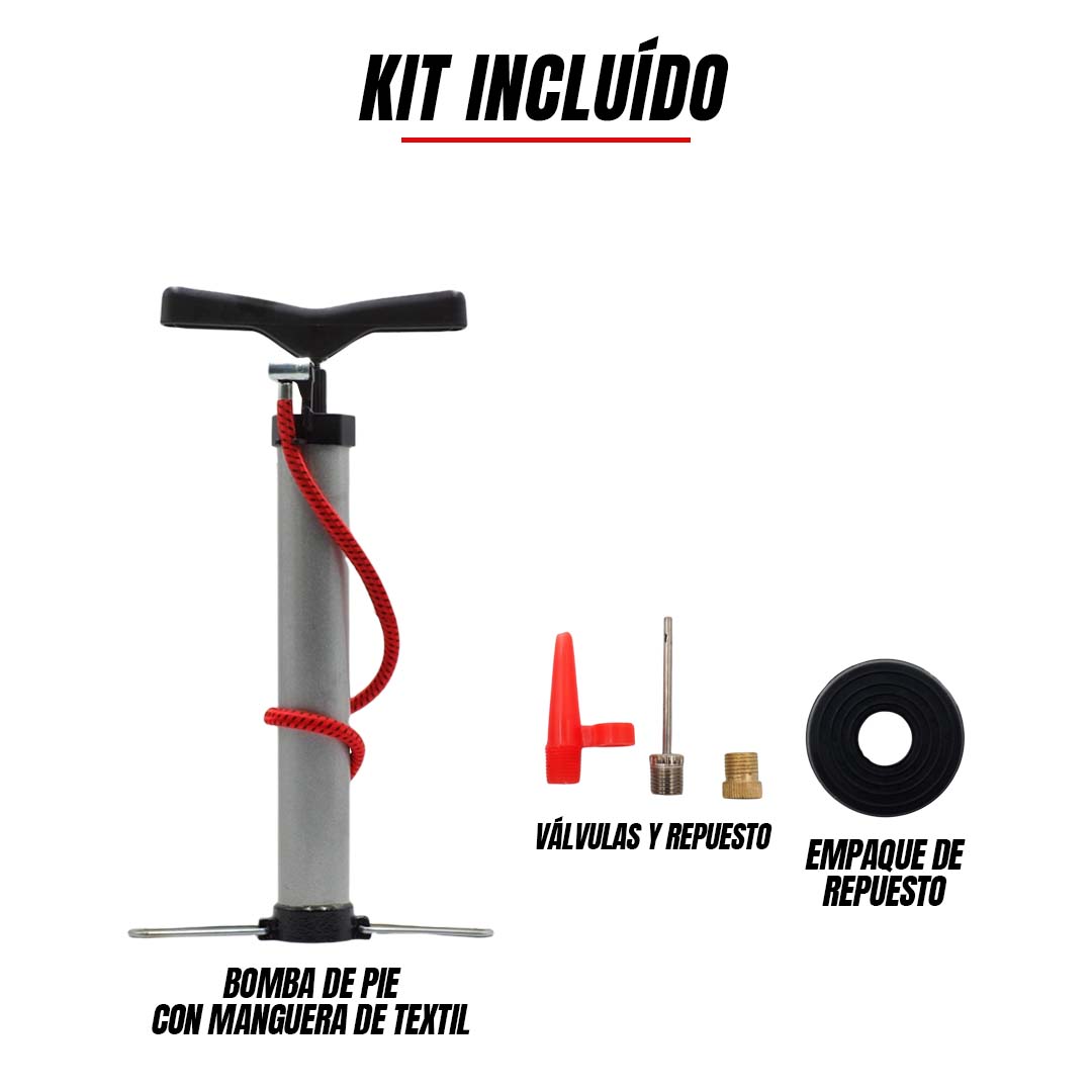 Bomba De Aire Bicicleta De Pie Ciclismo