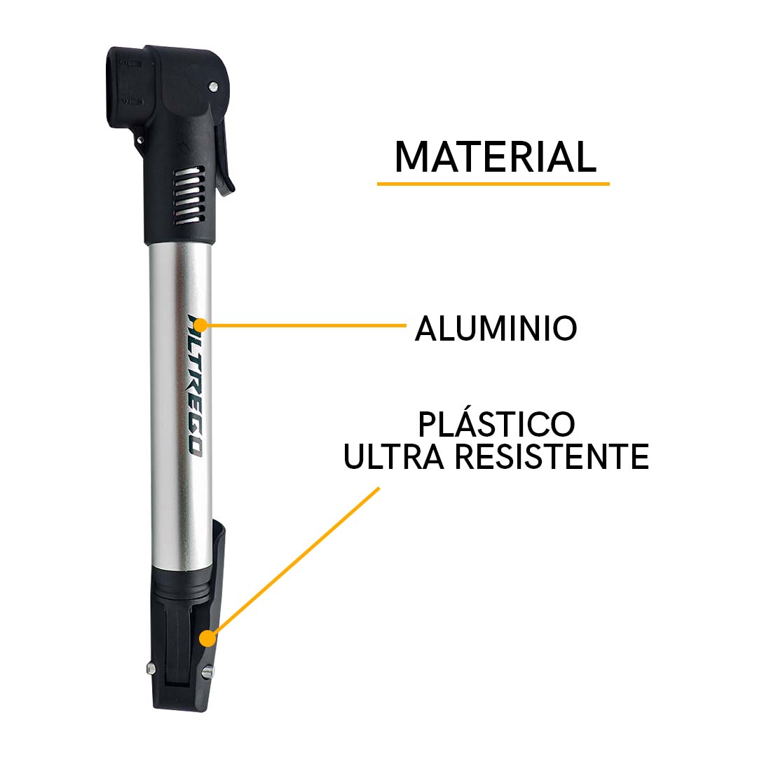 Mini Bomba De Aire Bicicleta Portátil 