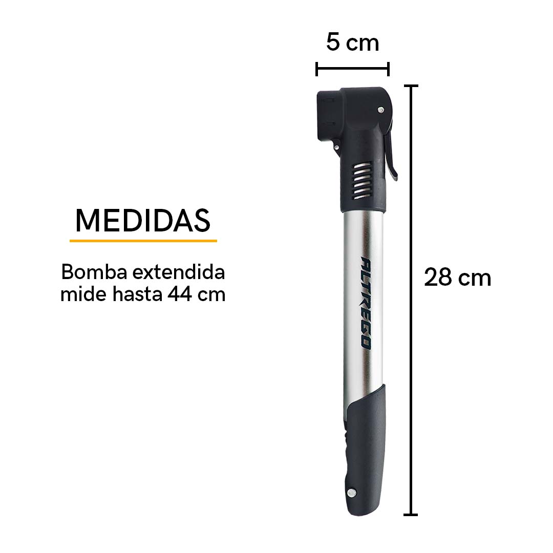 Mini Bomba De Aire Bicicleta Portátil 