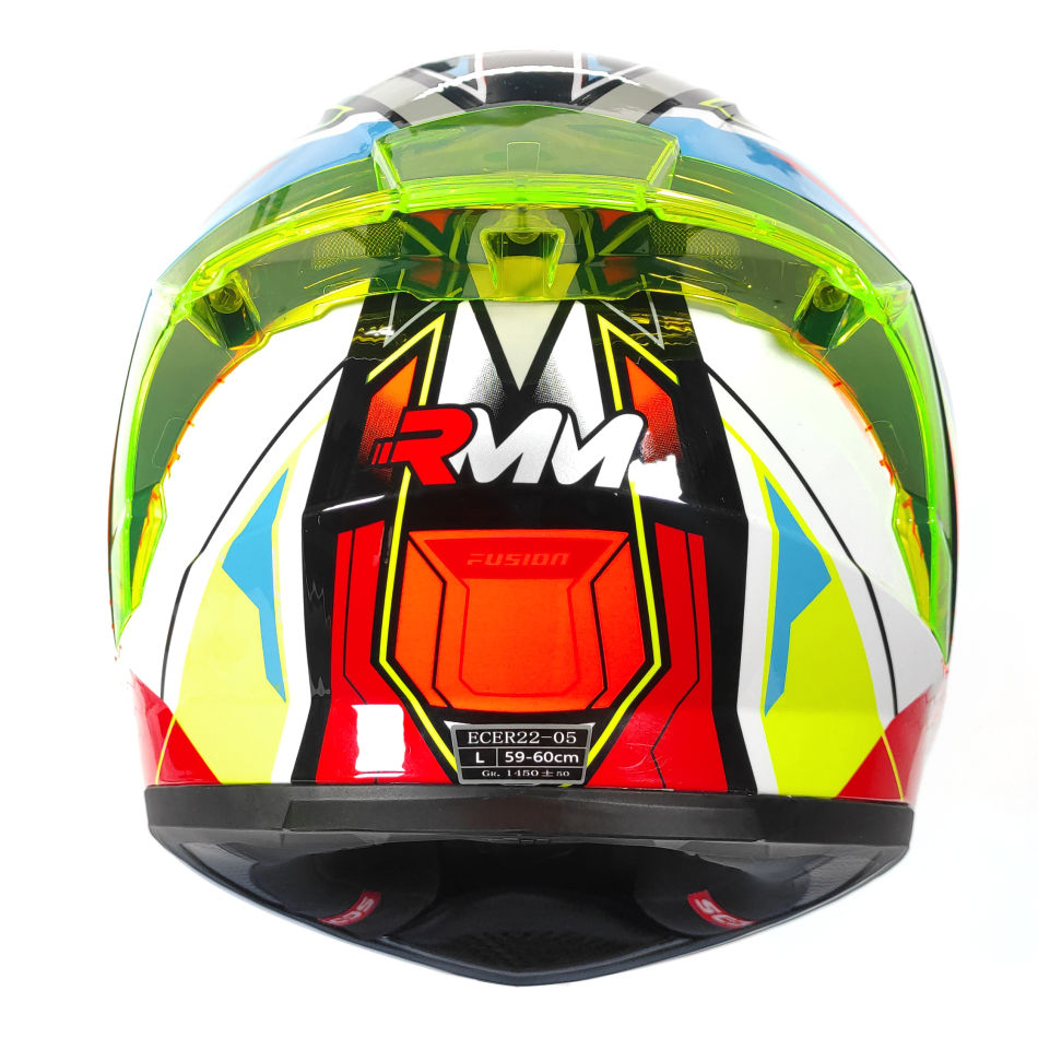 Casco Rmm Cerrado Z501 Mica Negra Talla G