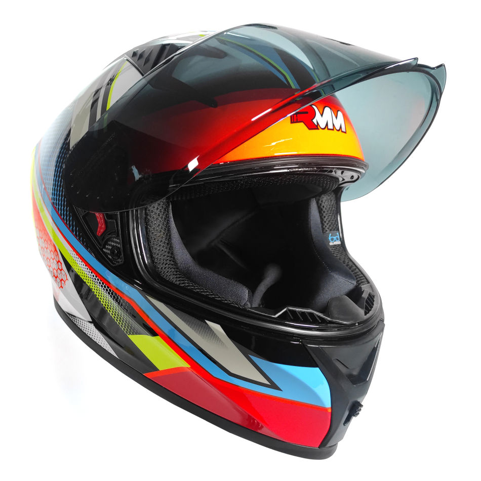 Casco Rmm Cerrado Z501 Mica Negra Talla G
