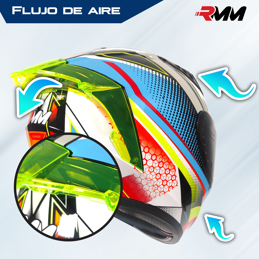 Casco Rmm Cerrado Z501 Mica Negra Talla G