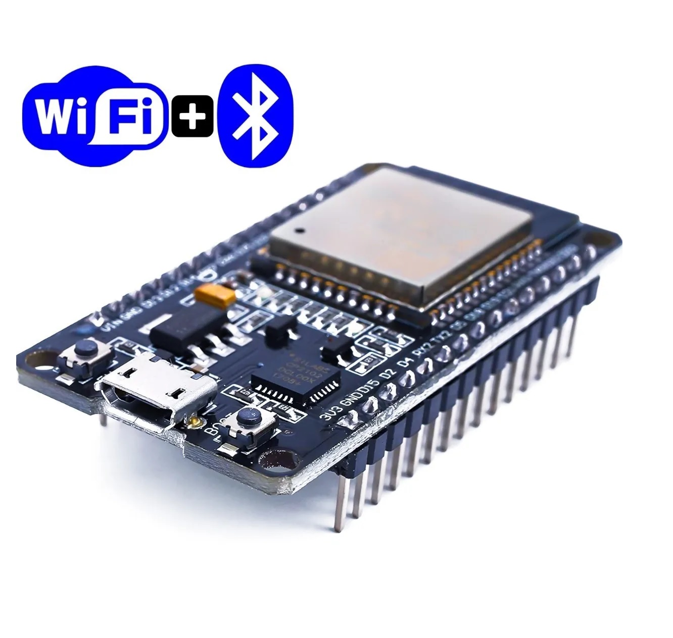 Esp32 @ 240 Mhz, Con Wifi, Bluetooth Y Ble