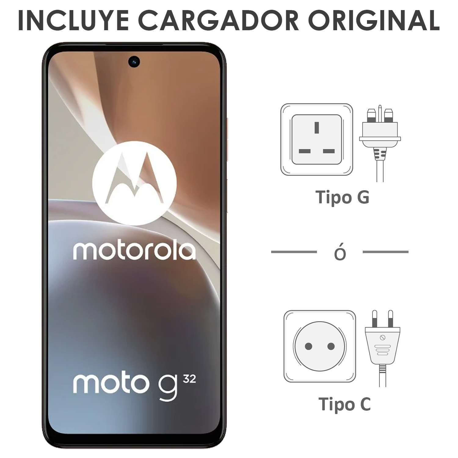 Celular MOTOROLA Moto G32 6GB 128GB 6.5" FHD+ 90 Hz 50 MP Rosa Internacional 