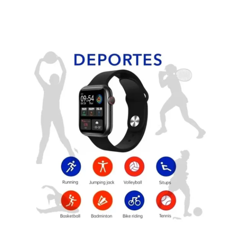 T500 Plus Reloj Inteligente Bt Smartwatch Llamadas Ip67