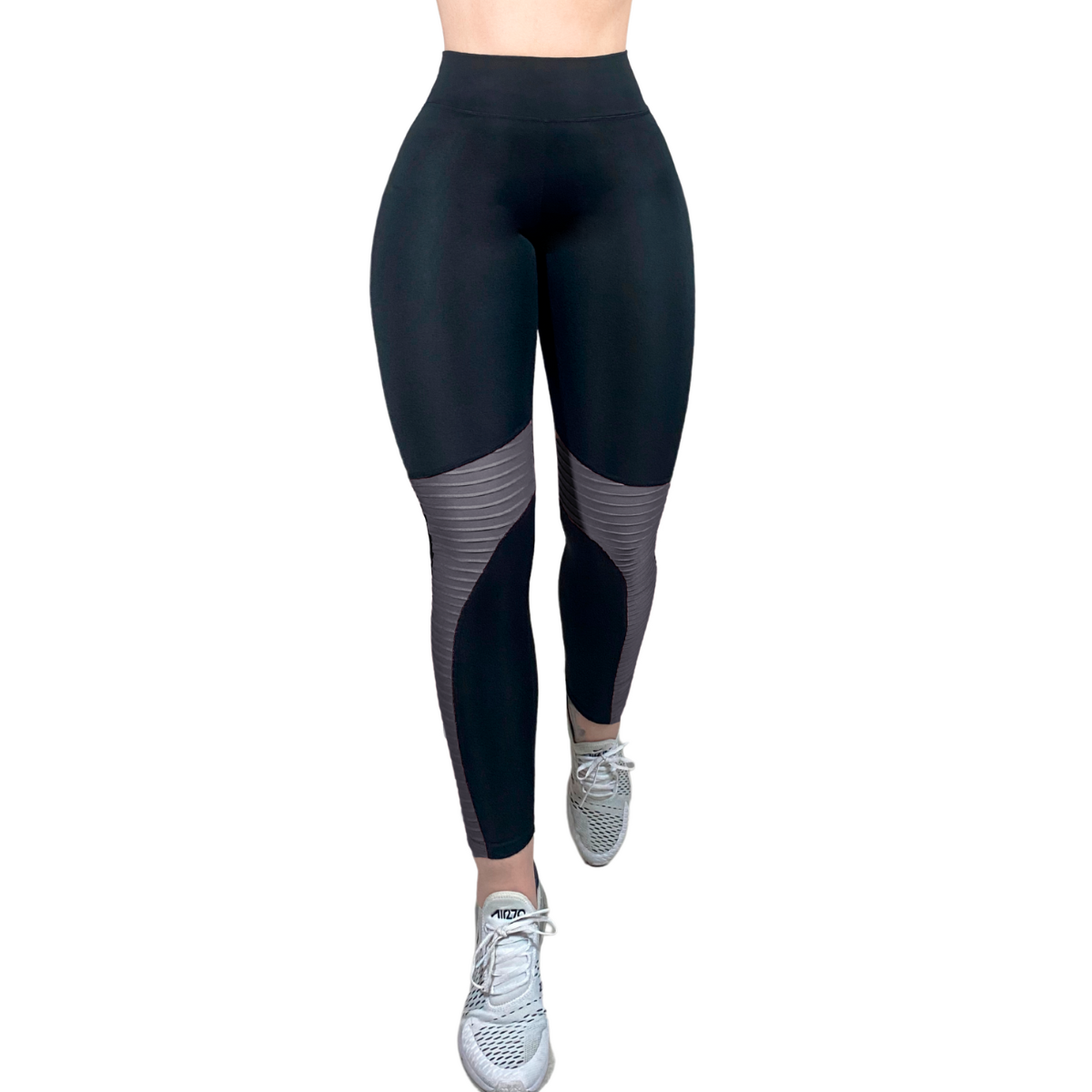 Legging deportivo Mujer Leggin Dama Mallon Lycra Leggins Mujer Licra Gym Casual Malla Talle Alto LIC-098