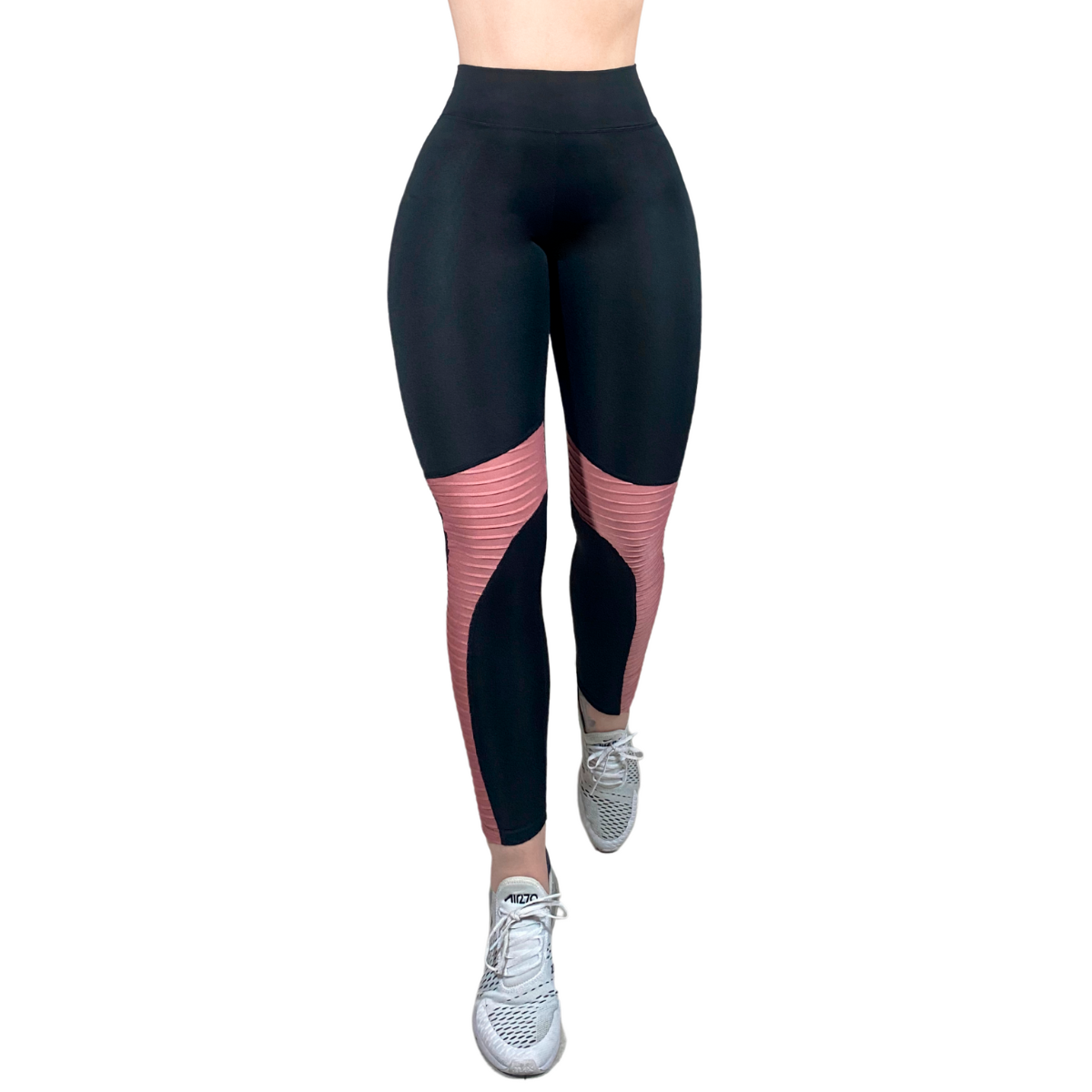 Legging deportivo Mujer Leggin Dama Mallon Lycra Leggins Mujer Licra Gym Casual Malla Talle Alto LIC-098