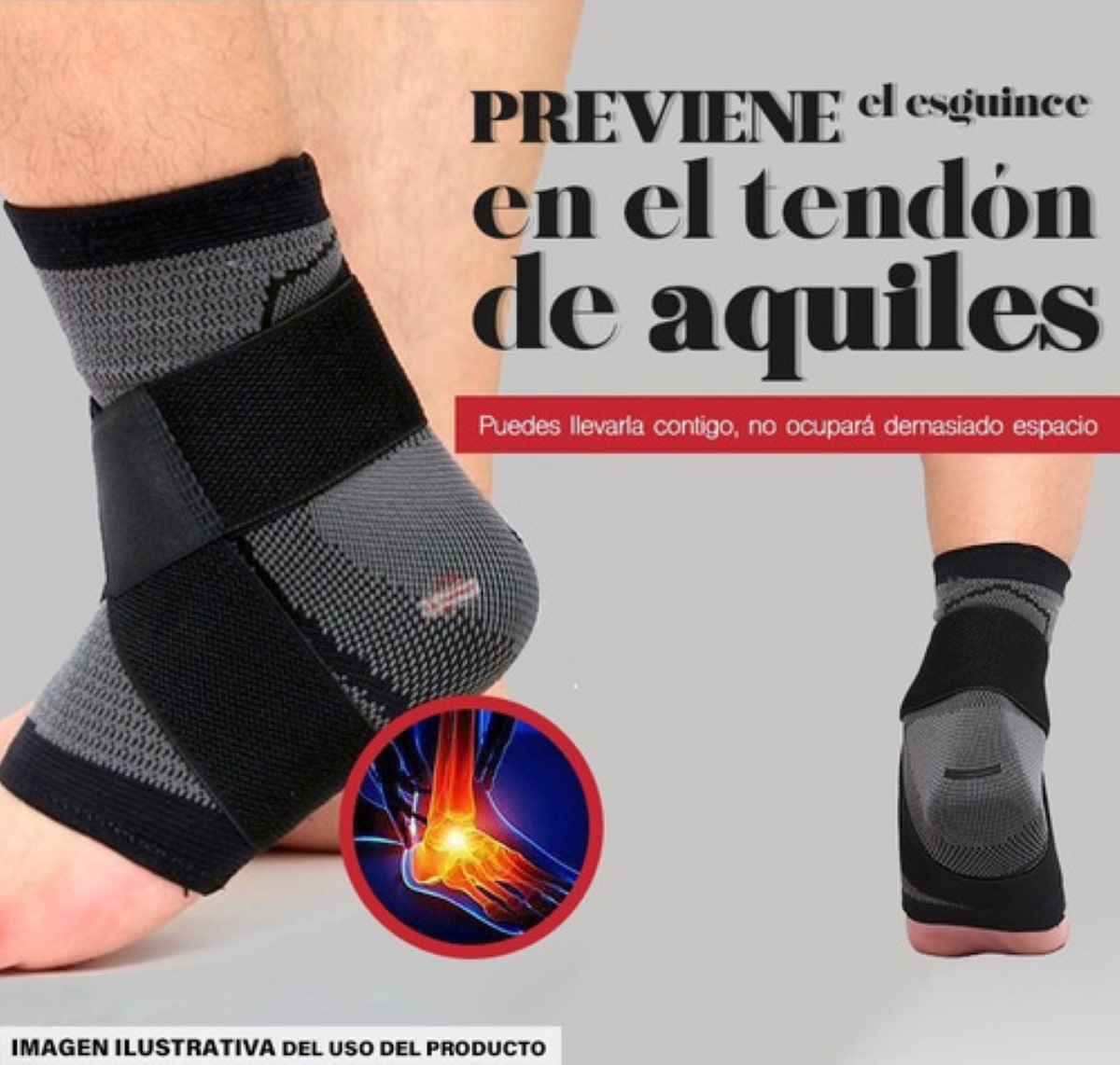 Tobillera Ortopedica Compresion Unisex