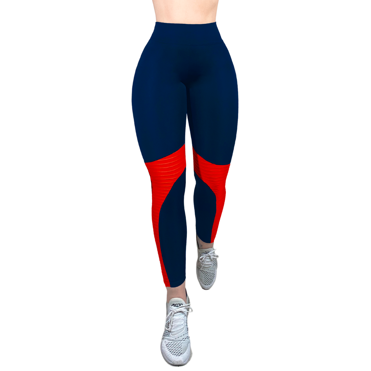 Legging deportivo Mujer Leggin Dama Mallon Lycra Leggins Mujer Licra Gym Casual Malla Talle Alto LIC-098