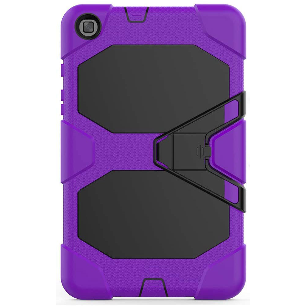 Funda De Uso Rudo Compatible Con Tablet Samsung Galaxy Tab A 8.0 Modelo SM-T290 SM-T295 (2019) Morado