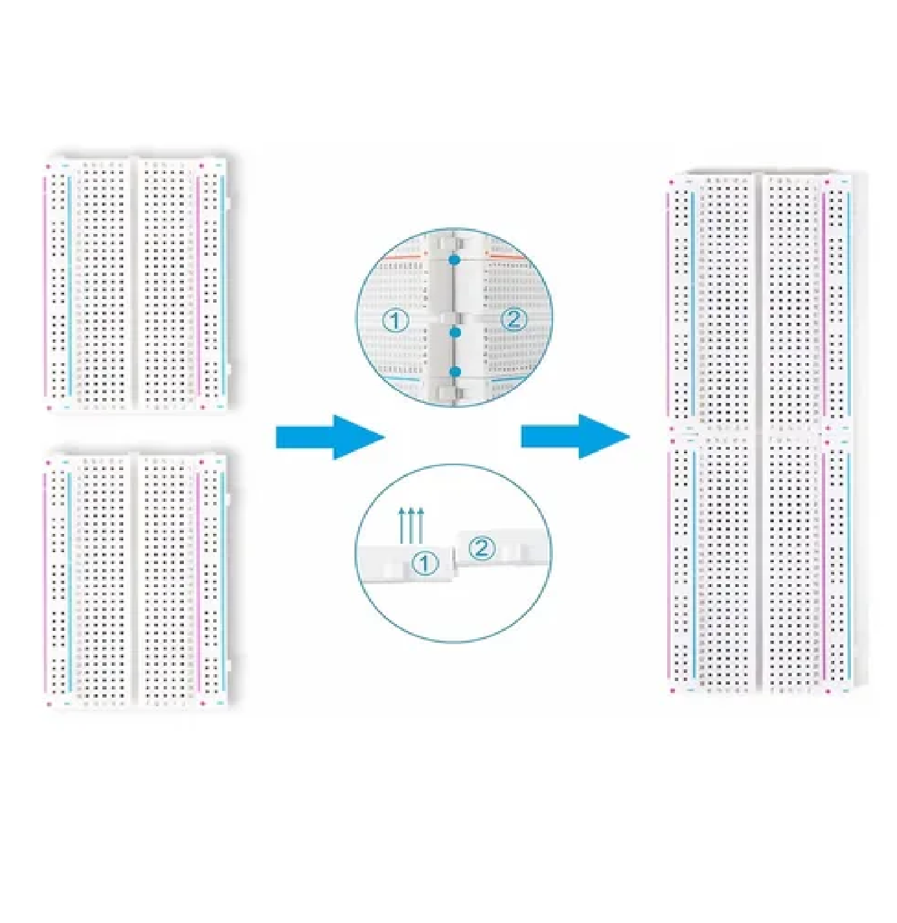 Kit  Protoboard 400 Puntos Breadboard Para Arduino