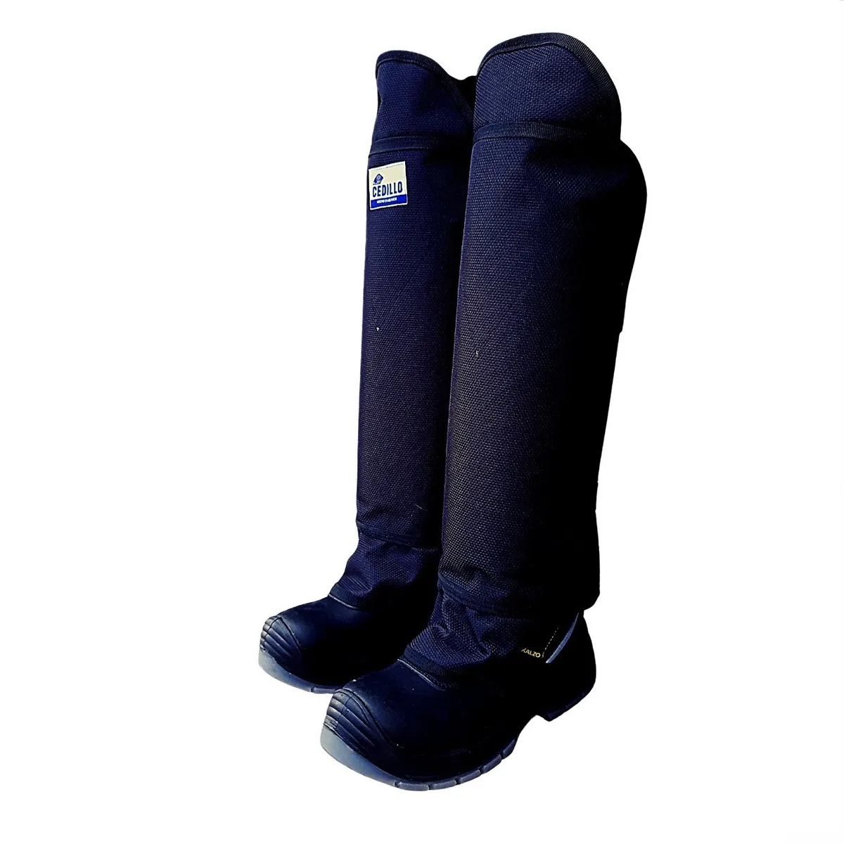 Polaina Viborera Protección Contra Serpientes Negro