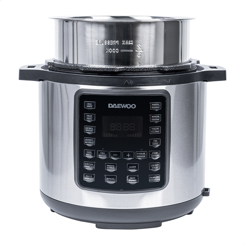 Olla de presión eléctrica Daewoo 6 litros 16 programas