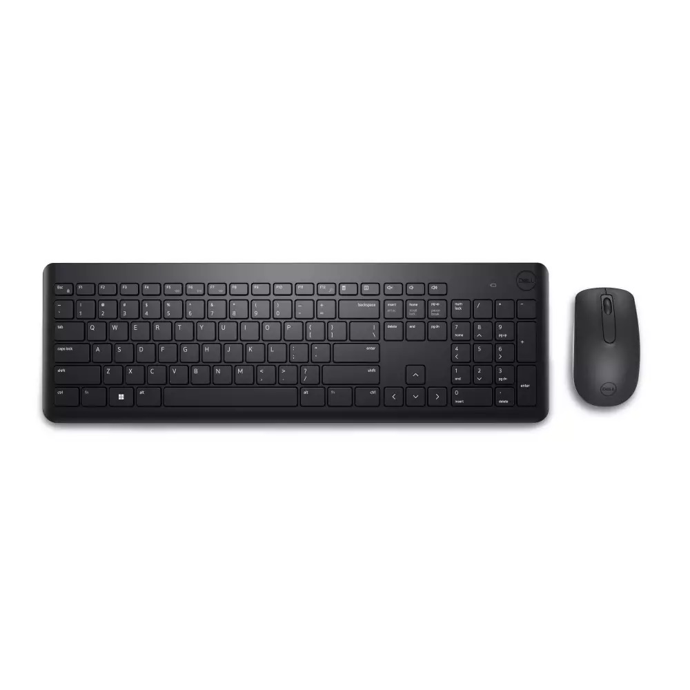 Kit Teclado y Mouse DELL 580-AKCU, Español, Negro