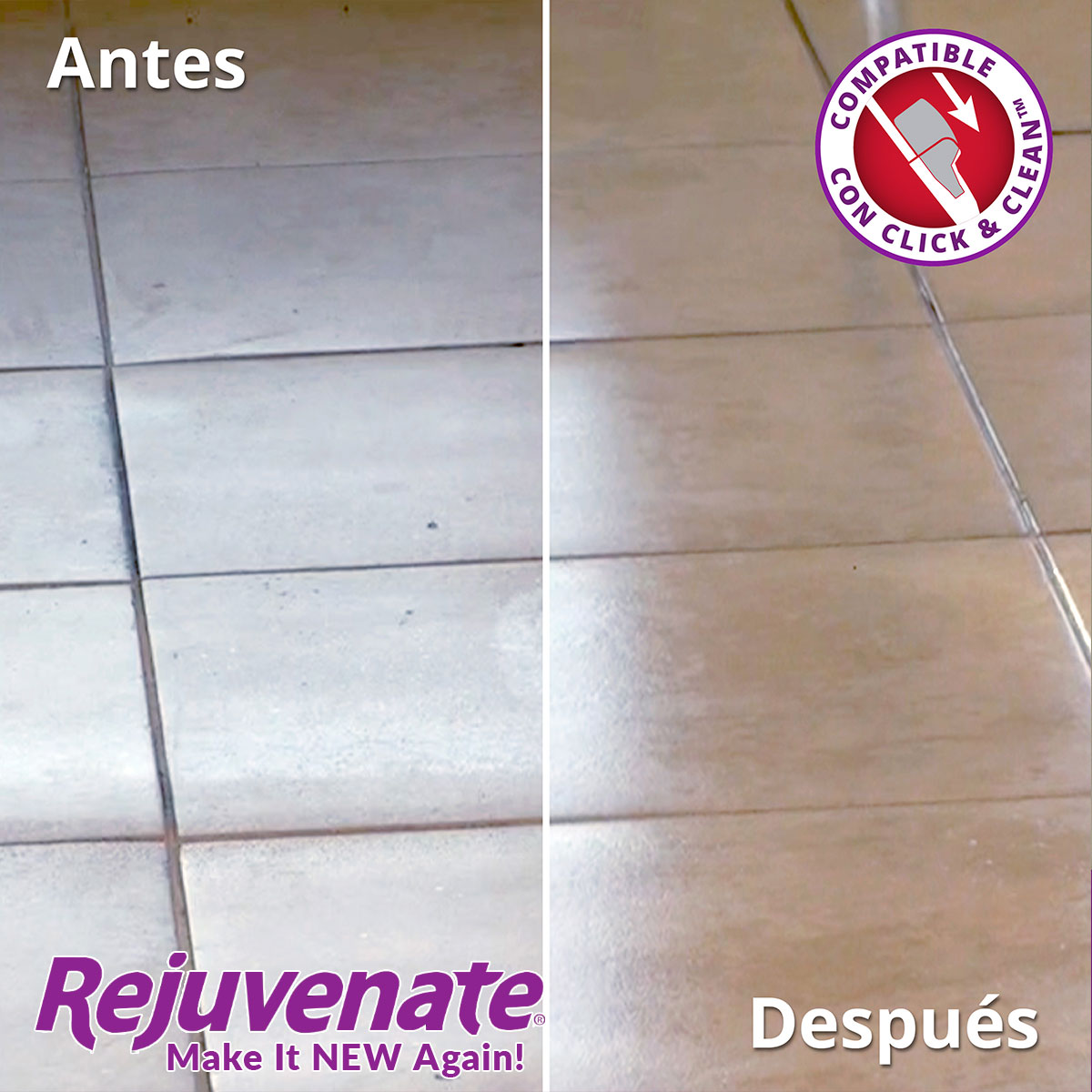 Limpiador Renovador Azulejos y Juntas Uso Diario Tv Ofertas Rejuvenate No Scrub Tile & Grout Everyday Cleaner Sin Tallar 