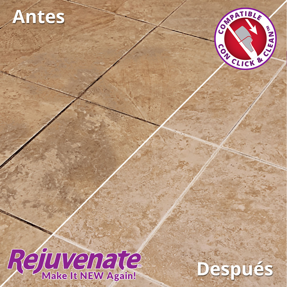 Limpiador Renovador de Pisos 946 ml. Pisos laminados o piedra Tv Ofertas Rejuvenate Stone, Tile & Laminate Floor Cleaner 