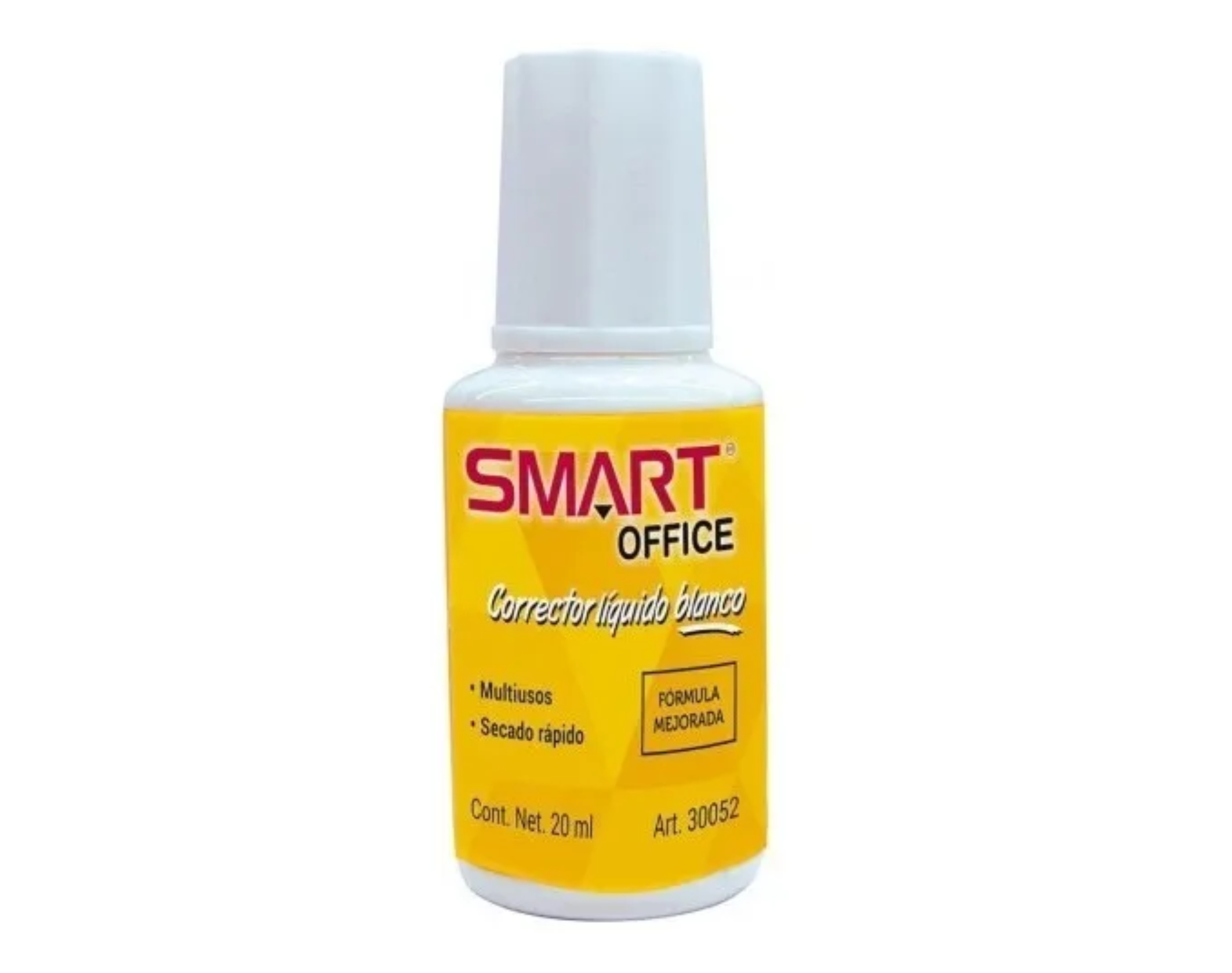 Corrector Liquido Blanco Paquete Con 10 Botes De 20 Ml
