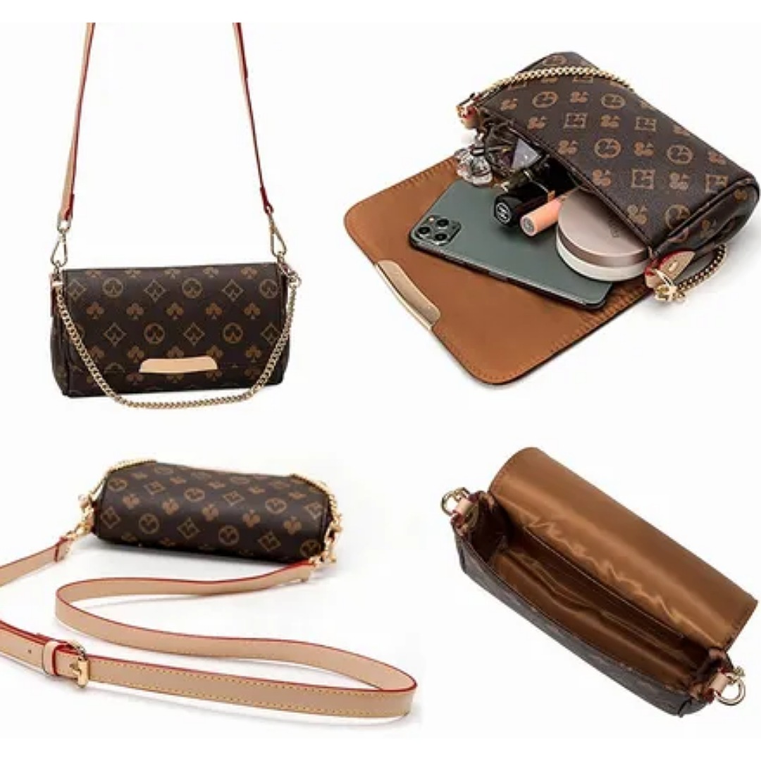 Bolsa Mariconera Moda Mujer Bandolera Cartera Mano Monedero