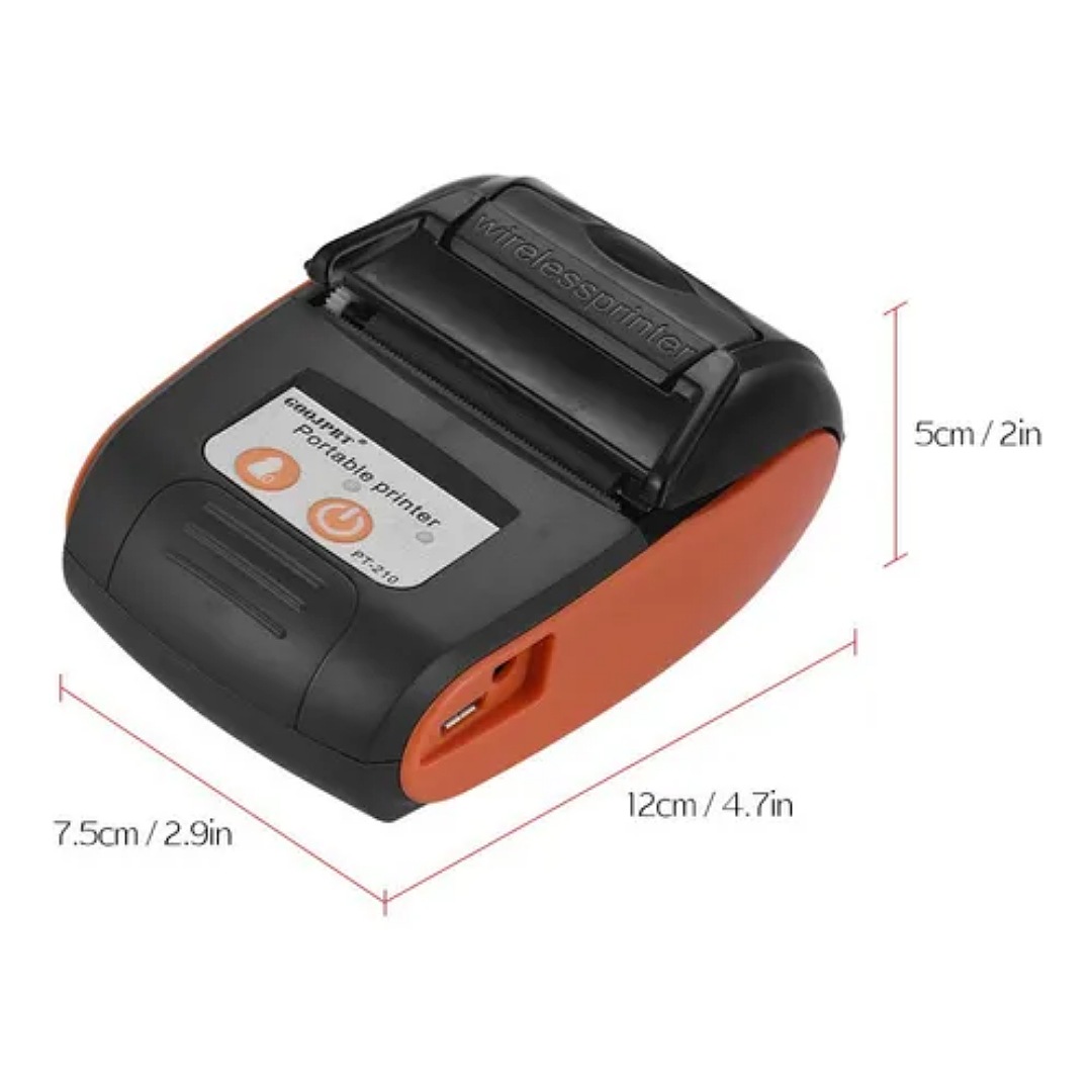 Goojprt Pt-210 - Impresora Térmica Portátil (58 Mm)