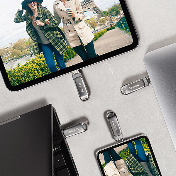 Memoria USB 256GB SANDISK USB 3.1 Tipo C SDDDC4-256G-G46