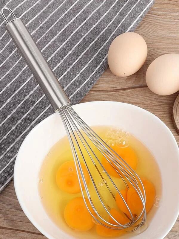 Batidor Globo 25 cms Hidro-Cocinas SH25 de Acero Inoxidable Color Plateado