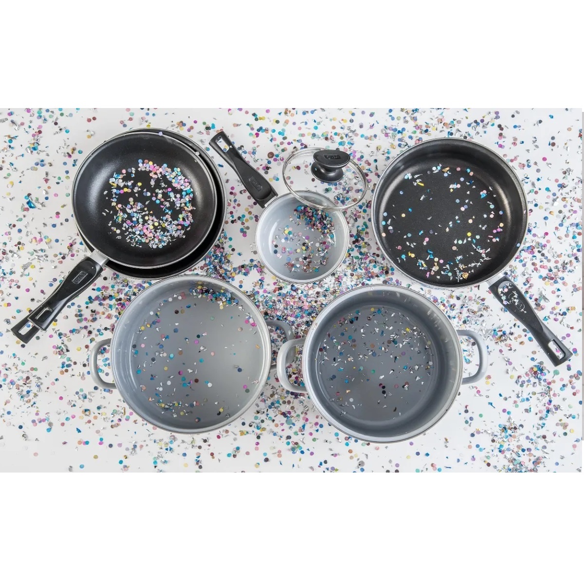 Batería De Cocina Cinsa Aniversario 319209 11 Pzas Silver ORT2