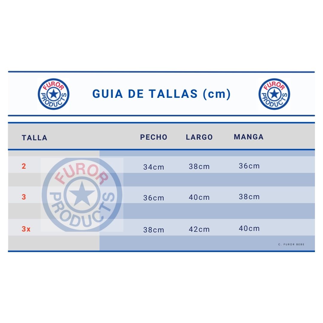 Chamarra Para Bebe con interior de borrega Marca Furor