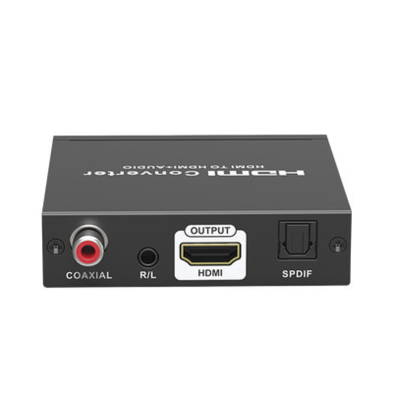 Extractor de Audio de HDMI a HDMI + Audio / Salida de Audio Digital o Análoga