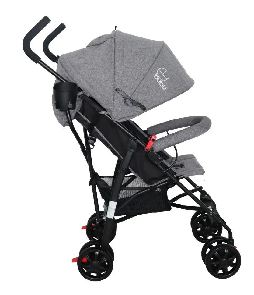 CARRIOLA BUBU BASTON 2 POSICIONES GRIS