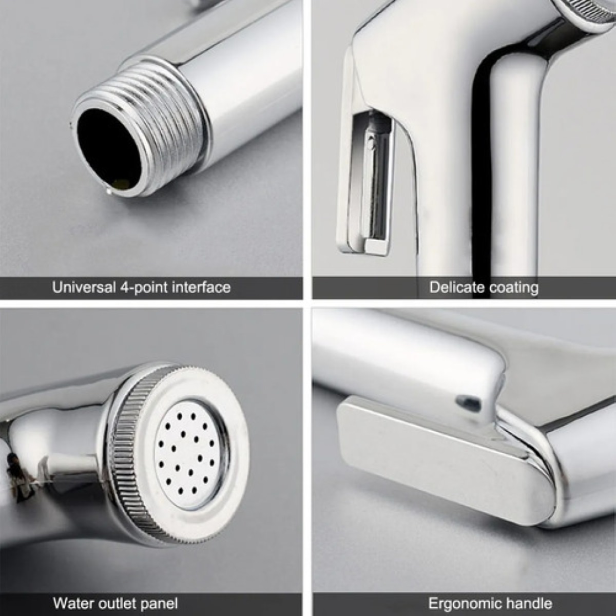 Manguera Con Rociador De Mano Para Ducha 