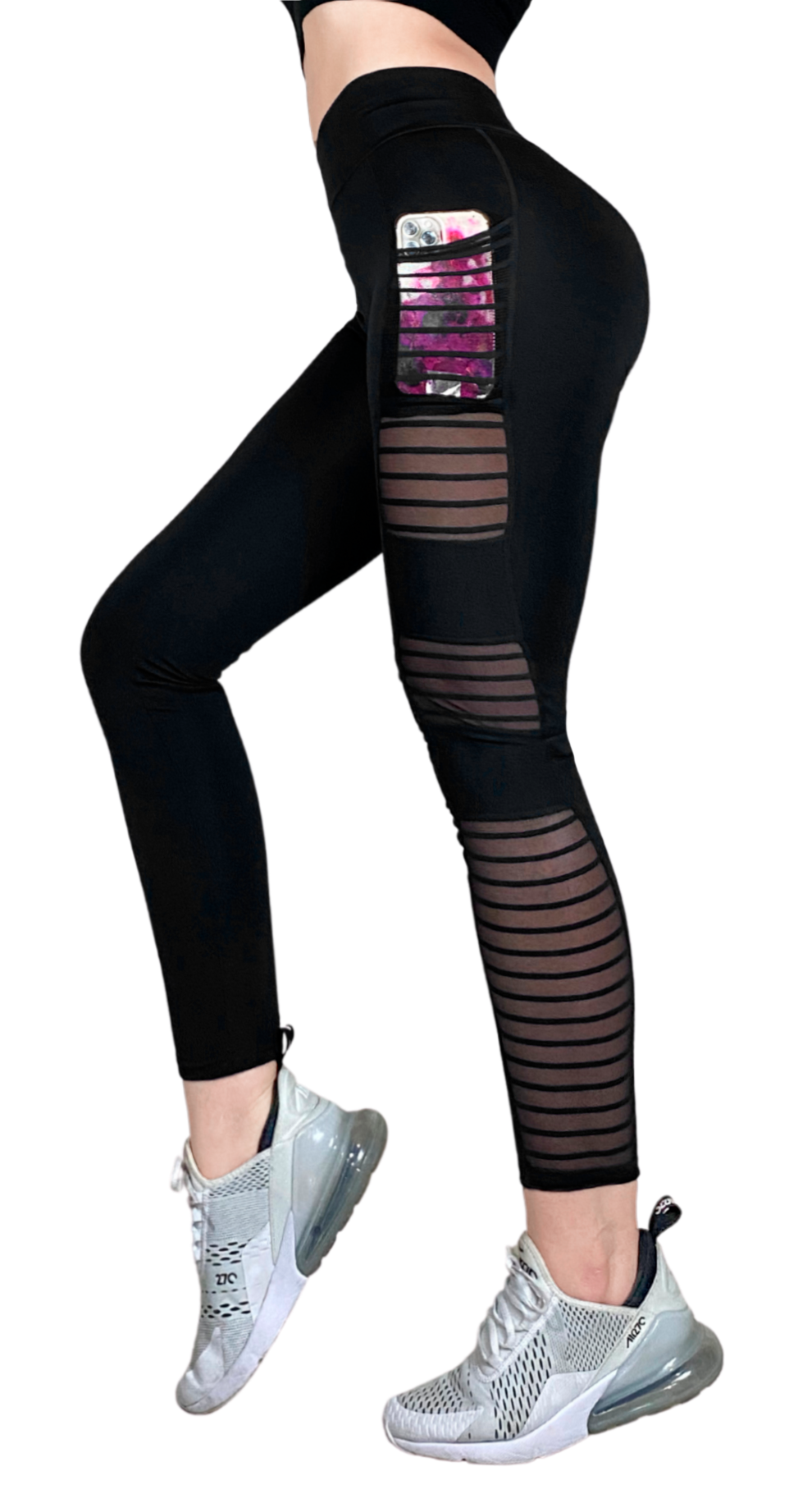 Licra Larga con Bolsa para Celular - Kinam360 - Fitness and Sportswear
