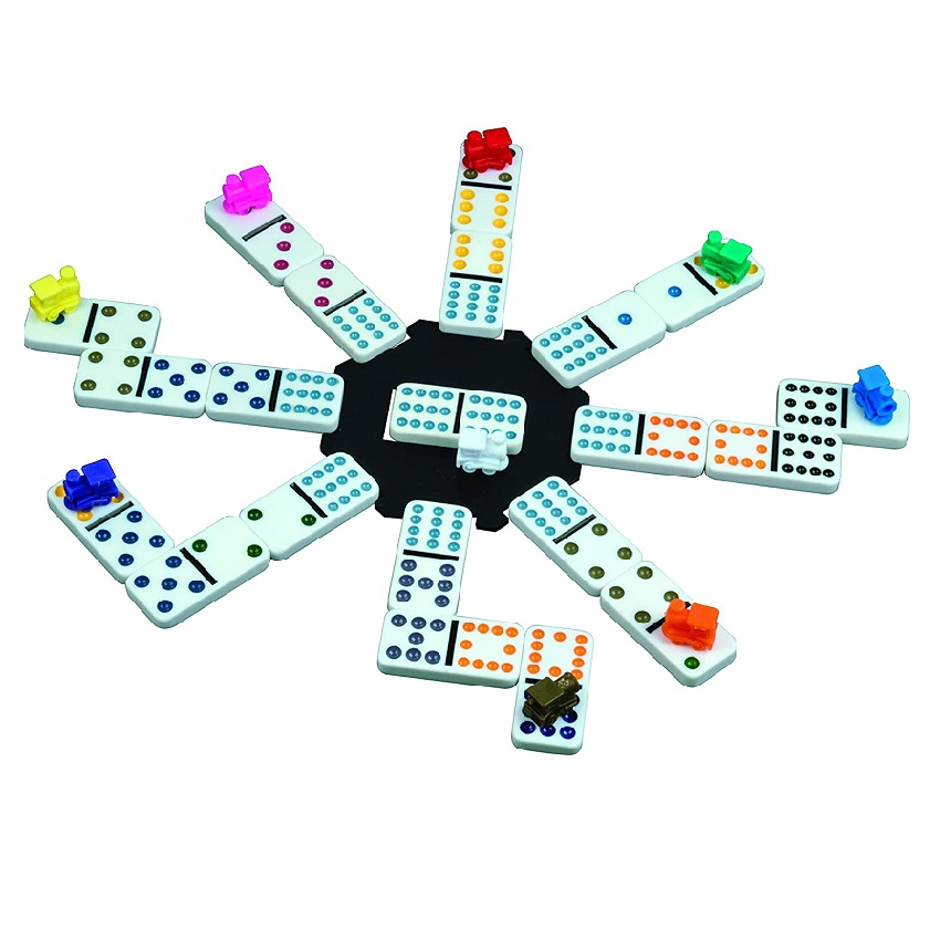 Domino Cubano 12 Con Salida Y 8 Trenes
