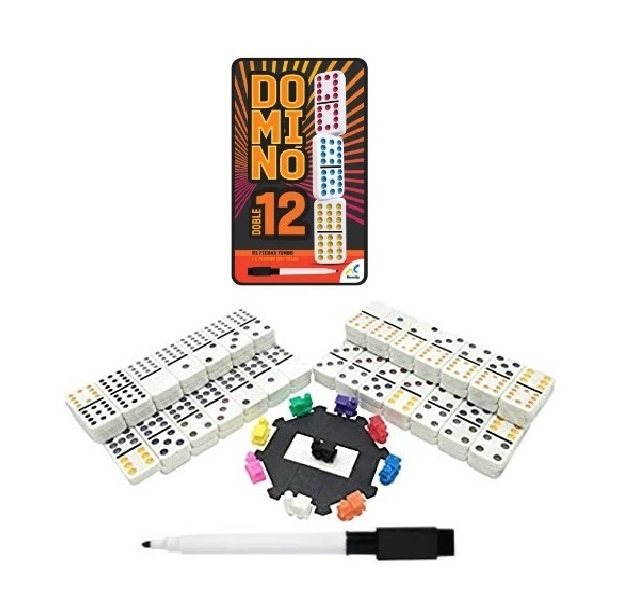 Domino Cubano 12 Con Salida Y 8 Trenes