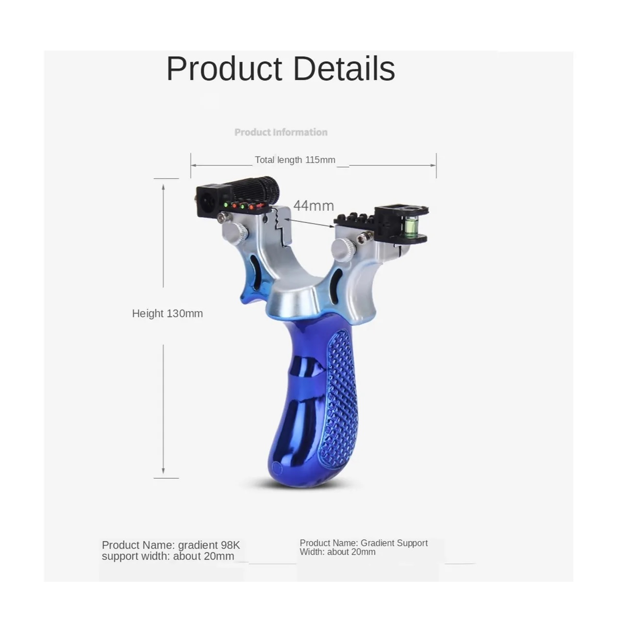 Resortera Profesional Láser Para Exteriores,con 100 Canicas