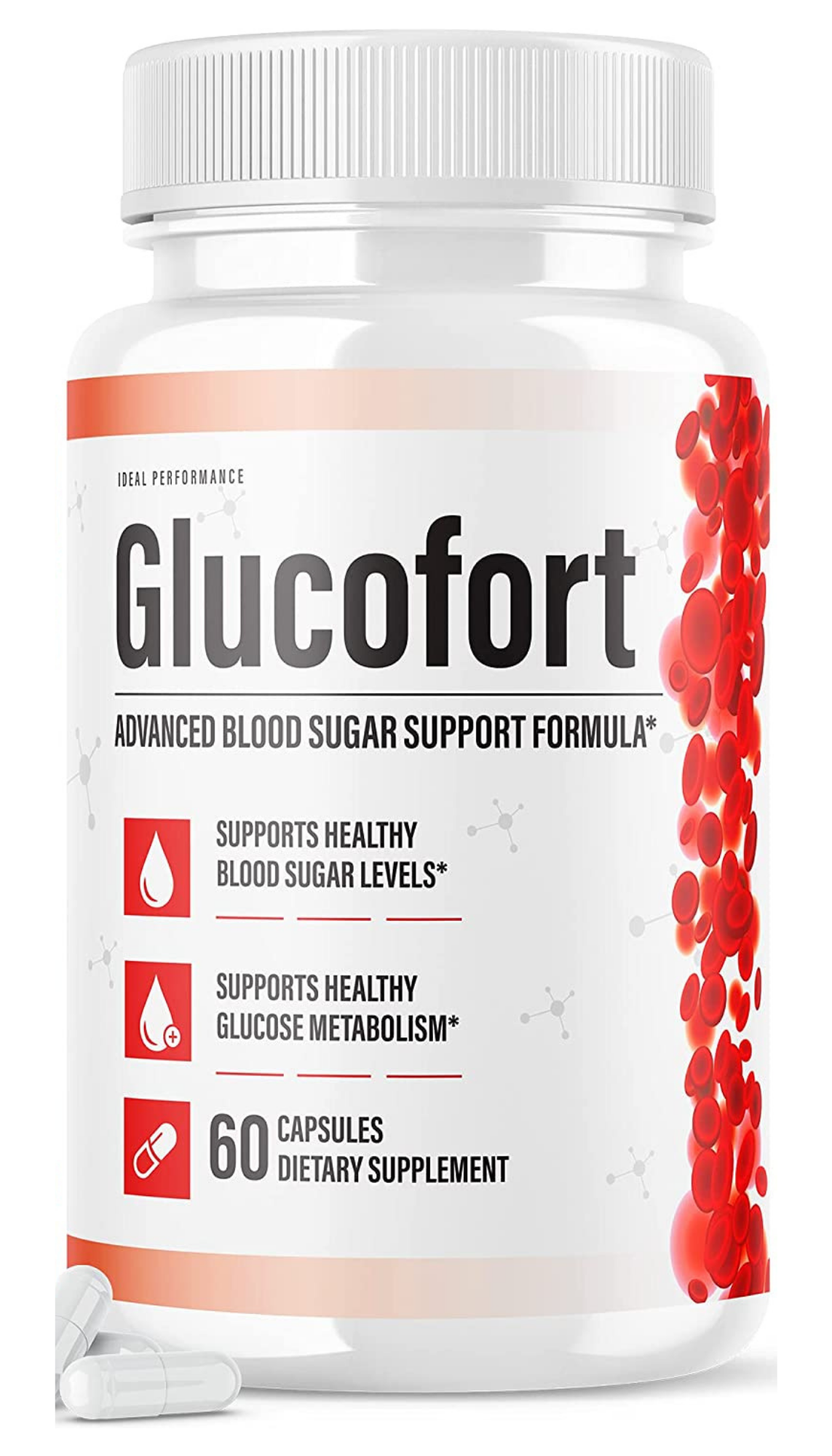 Glucofort píldoras Natural para la diabetes 