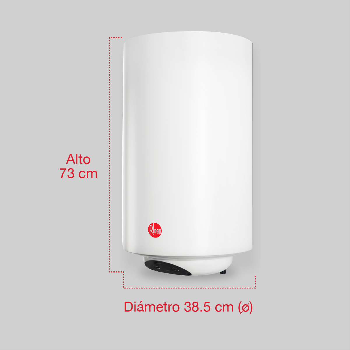Calentador de Agua Deposito Electrico Mural 35 Litros 127 V 1 Servicio
