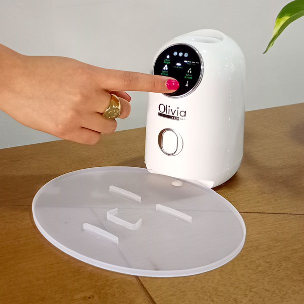 Olivia Skin Lab máquina para hacer mascarillas faciales en casa 